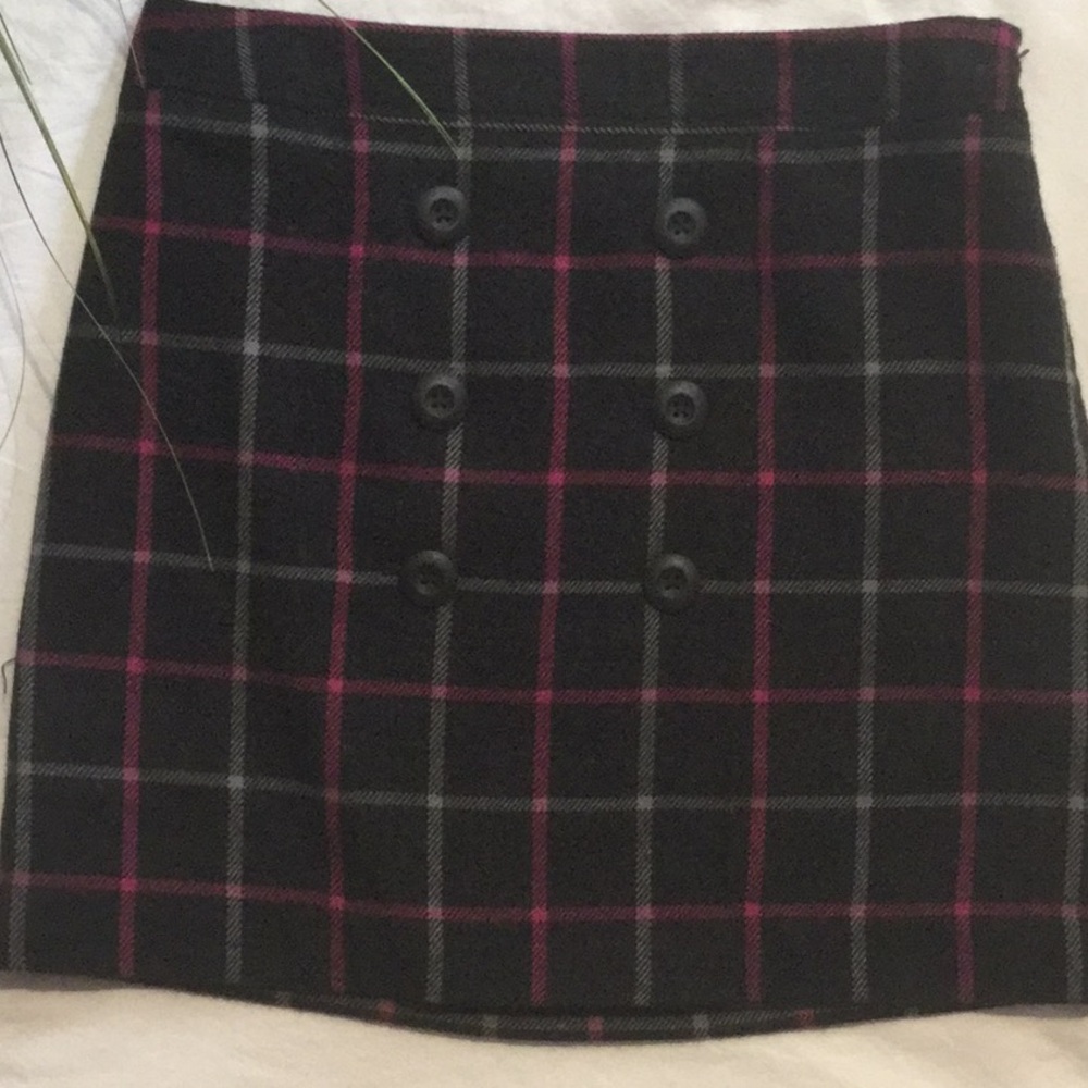 Ann Taylor LOFT Plaid Skirt